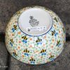 Bee Pattern Large Cereal Bowl by Ceramika Artystyczna
