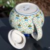 Ceramika Artystyczna Polish Pottery Teapot from Polkadot Lane UK