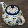 Bee Pattern Small Teapot For One by Ceramika Artystyczna