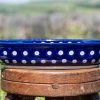 Polish Pottery Flower Spots Small serving Dish by Ceramika Artystyczna Polish Pottery