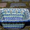 Polish Pottery Forget Me Not Serving Dish by Ceramika Artystyczna