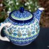 Polish Pottery Teapot for Four by Ceramika Artystyczna from Polkadot Lane UK