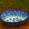 Forget Me Not Spoon Rest by Ceramika Artystyczna Polish pottery