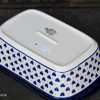 Ceramika Artystyczna Polish pottery Large Oven Dish from Polkadot Lane UK