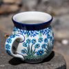 Forget Me Not Medium size Mug by Ceramika Artystyczna