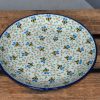 Polish Pottery Bee Pattern Dinner Plate