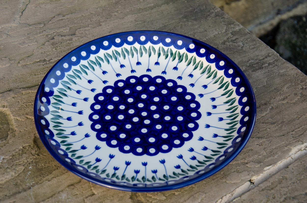 Flower Spot Dinner Plate (out of stock) Polkadot Lane