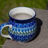 Blue Tulip Medium Size Mug by Ceramika Artystyczna