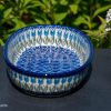 Blue Tulip Small Serving Dish by Ceramika Artystyczna