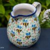 Bee Pattern Small Jug by Ceramika Artystyczna