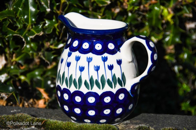 Flower Spotty Small Jug by Ceramika Artystyczna