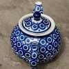 Ceramika Manufaktura Polish Pottery Circles Pattern Teapot for 2 persons