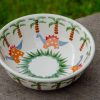 Ceramika Manufaktura Dessert Bowl Dinosaur Pattern