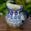 Polish Pottery Fading Flower Small Milk Jug