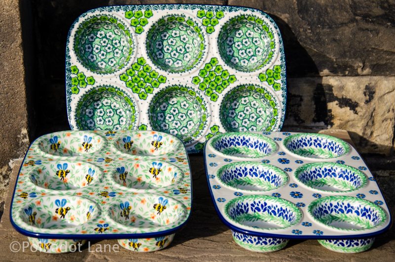 Oven safe Polish Pottery from Polkadot Lane UK Shop and online store