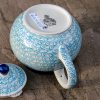 Ceramika Artystyczna Boleslawiec Fish in the Sea Pattern Teapot