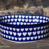 Large Hearts Dish Hearts Pattern Ceramika Artystyczna Polish Pottery