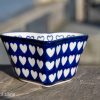 Polish Pottery Hearts Pattern Small Heart Dish