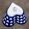 Bolesławiec Polish Pottery Hearts Dish from Polkadot Lane UK