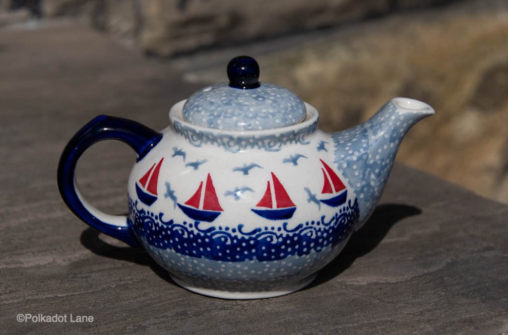 Teapots for One Person Polkadot Lane
