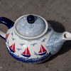 Polish Pottery Teapot for One Person from Polkadot Lane UK