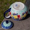 Ceramika Manufaktura Unikat Teapot for Two from Polkadot Lane UK