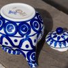 Polish Pottery Unikat Teapot by Ceramika Manufaktura Polish Pottery