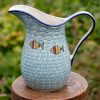 Fish in the Sea Jug by Ceramika Artystyczna