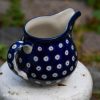 Ceramika Artystyczna Blue Spotty Milk Jug by Ceramika Artystyczna