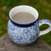 Ceramika Artystyczna Polish Pottery Small Mug from Polkadot Lane UK