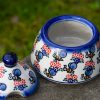 Cone Shaped Sugar Bowl by Ceramika Andy Polish Pottery