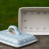 Polish Pottery Fish in the Sea Butter Box by Ceramika Artystyczna