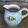 Fish in the Sea Small Milk Jug by Ceramika Artystyczna