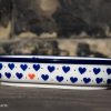 Small Hearts Patten Small Serving Dish by Ceramika Artystyczna Polish Pottery