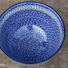 Ceramika Artystyczna Blue Tulip Large Bowl on Stem from Polkadot Lane UK