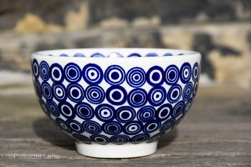 Circle Spot French Bowl by Ceramika Manufaktura