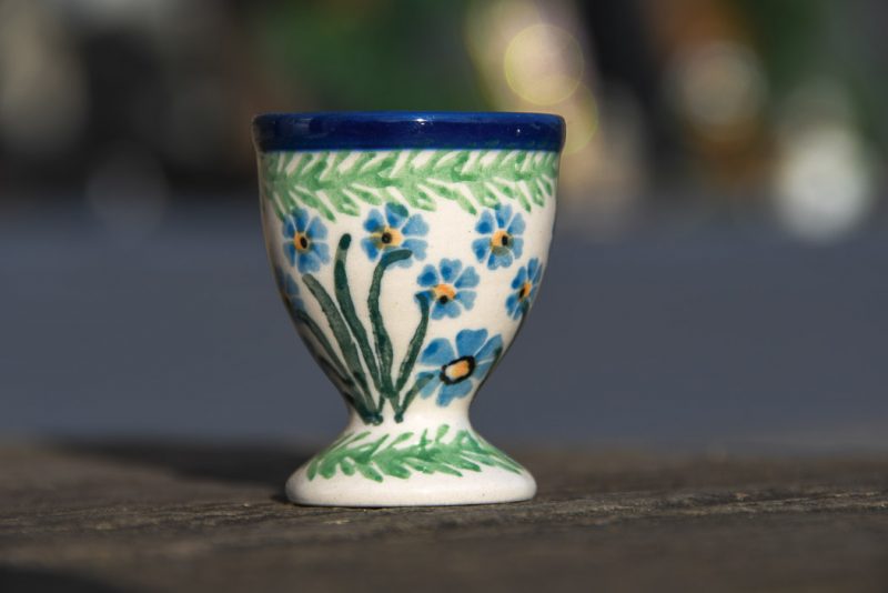 Polish Pottery Egg Cup by Ceramika Artystyczna.