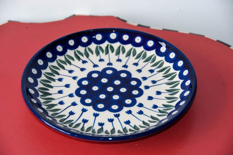 Tulip Spot Side Plate by Ceramika Artystyczna