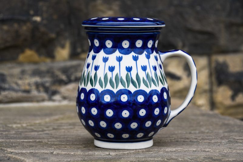 Polish Pottery Herb Brewer by Ceramika Artystyczna. Buy online from Polkadot Lane UK