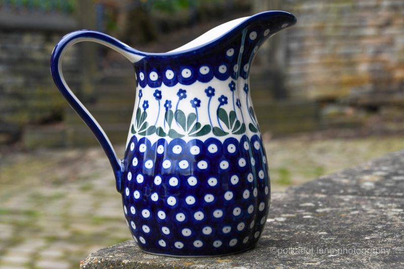 Daisy Spot Large Spout Jug by Ceramika Artystyczna