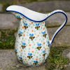 Bee Pattern Medium Spout Jug by Ceramika Artystyczna