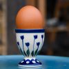 Polish Pottery Egg Cup Tulip Spot Pattern by Ceramika Artystyczna