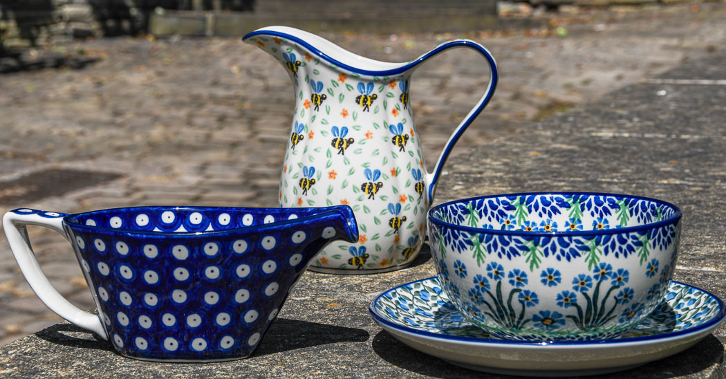 Polkadot Lane Original and Unique Polish Pottery by Ceramika Artystyczna
