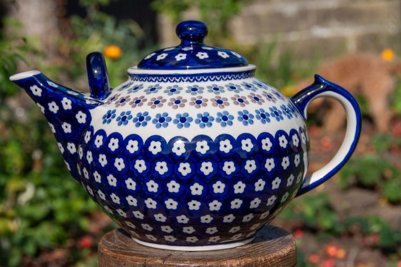 Polish Pottery Extra Large Teapot for 10 people by Ceramika Manufaktura